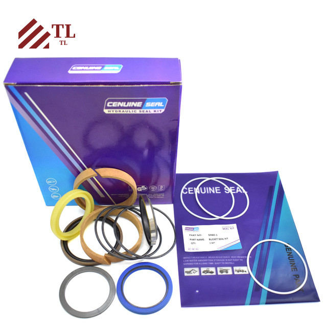 SH60-1 Excavator Seal Kit Excavator Replacement Parts Excavator Boom/Arm Cylinder Seal Kit