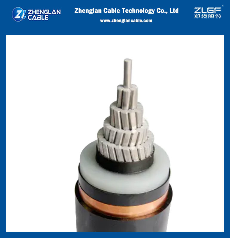 30KV Medium Voltage Power Cable XLPE/PVC insulation SWA/STP armour1x25mm2 Single Core MV Copper