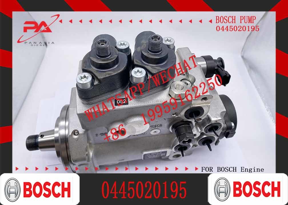 Excavator engine parts original fuel injection pump 0445020195 for IVECO Stralis Trakker Holland T9 Bo-sch
