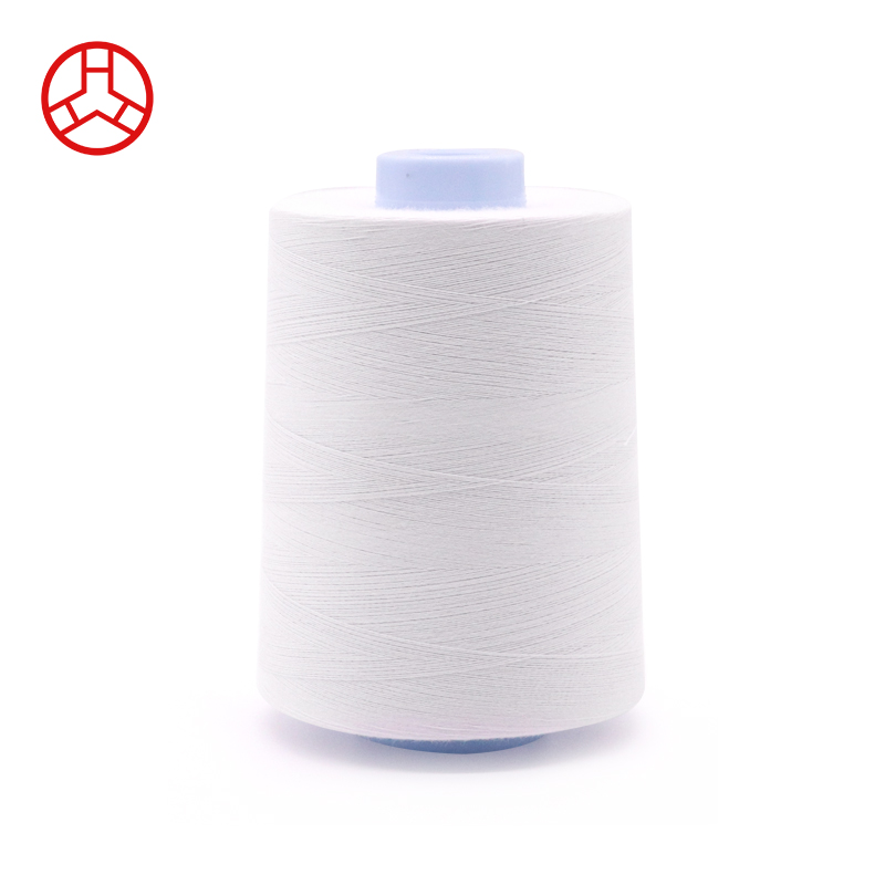 White 50s/3 100% Cotton Sewing Thread for Customized Projects in Garment Industry