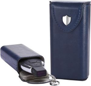  Blue Signal Blocking Pouch PU Leather Material Men Women Use RFID Technology Manufactures