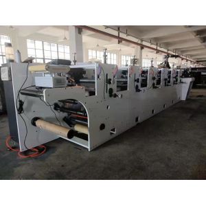 10m/Min-110m/Min Flexo Printing Machine 6 Colour 320mm