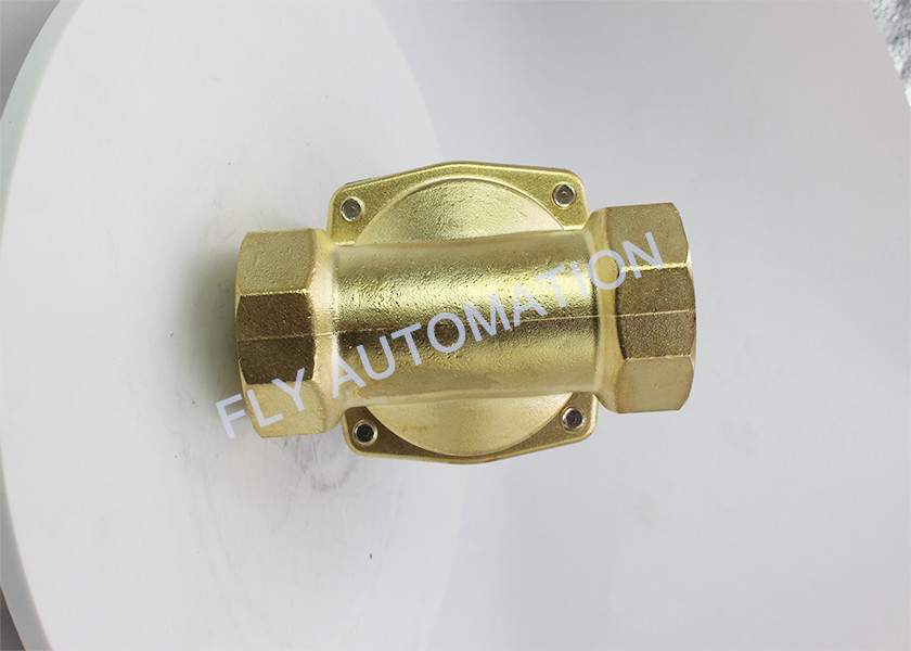 UW-50 Electric Water Valve Normally Closed 2W G2" Brass 2/2 Way AC220V UNID