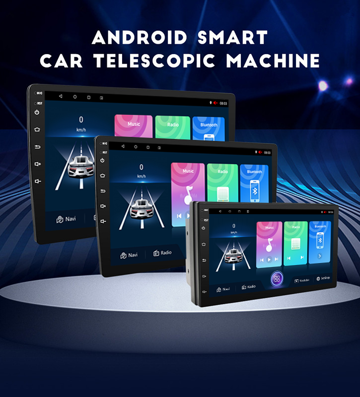 2 64G Car Radio with Rear View Camera Android Auto Carplay GPS Navigation WIFI Bluetooth