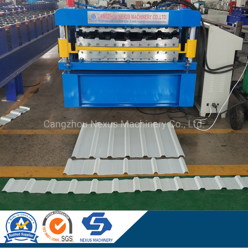 Classic Rib/Diamond Rib Roof Sheet Roll Forming Machine for Canada Market