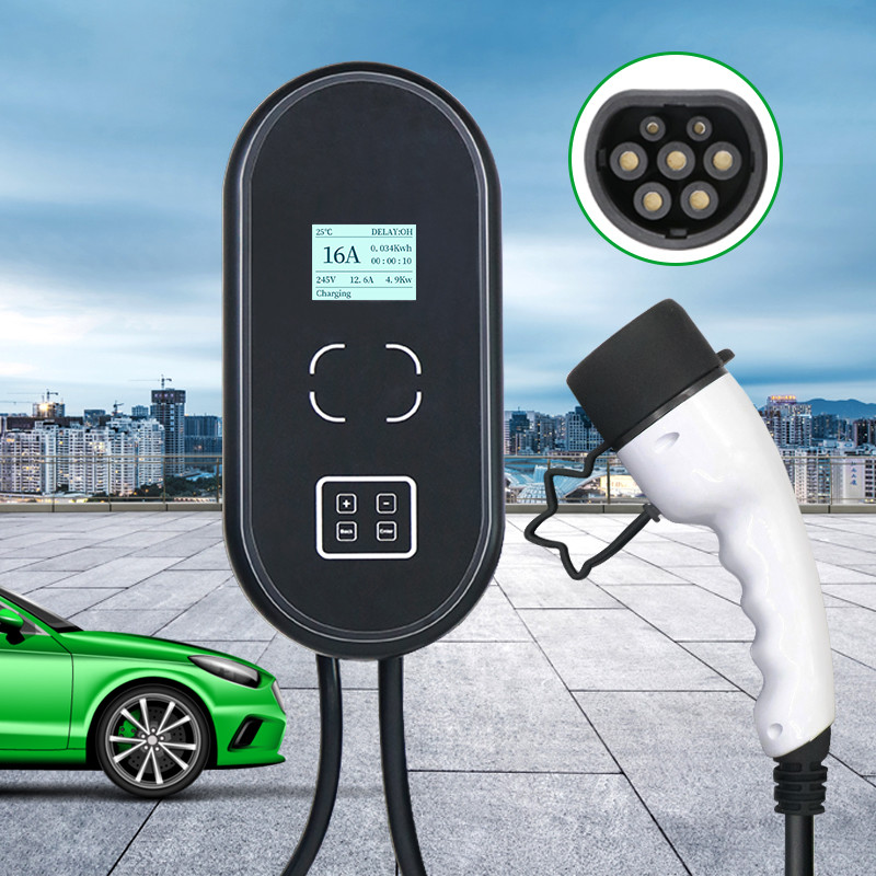 13A 3 Phase Car EV Charger IEC 62196 10A Level 2 Electric Vehicle 1415V
