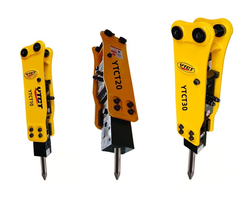 45mm Chisel Top Type Hydraulic Rock Breaker Hammer For 2.5-4.5 Ton Excavator