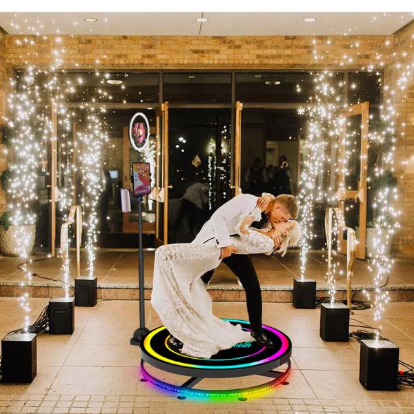 Quality Remote Contrrol Wedding Sparkler Machine Medium Size Optional  Color for sale