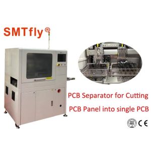 Inline Router Laser PCB Depaneling Machine , Board Handling Machine Fully