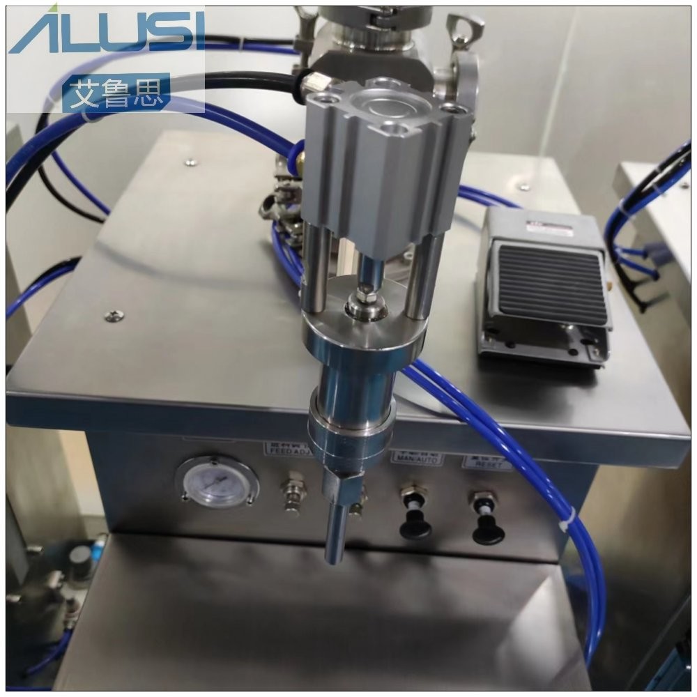 Glass Bottle Liquid Filling Machine , Vertical Paste Filler Machine