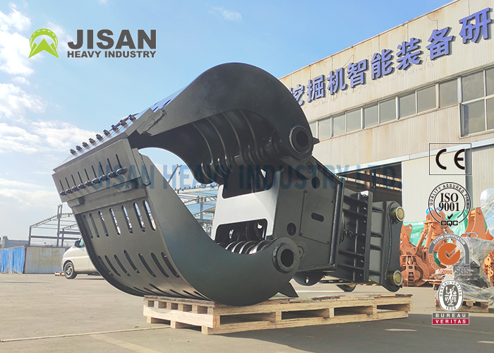 Excavator Attachment Sorting Grapple Excavator Attachment Demolition Grab Grapple And Scrap Metal With Pex Technology