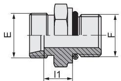 SAE Thread with O-Ring Seal 1co/Do 1co/Do-Rn
