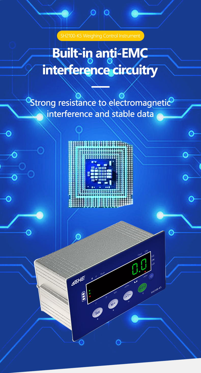 SOHE K5 Controlled Weighing and Data Transmission via 232/485 with Customized Support