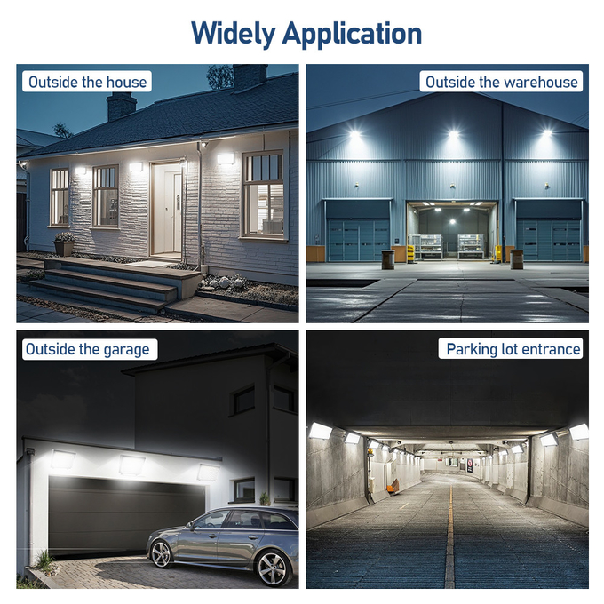 Factory Commercial LED Semi Cutoff Wall Pack Outdoor Waterproof