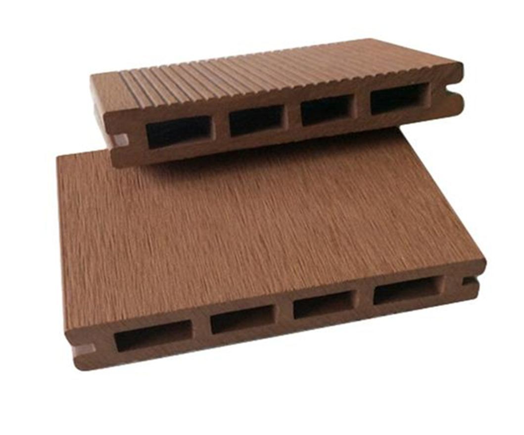 Waterproof Outdoor Wood Plastic Compositewpc Decking for Deoration (HS150*25-A)