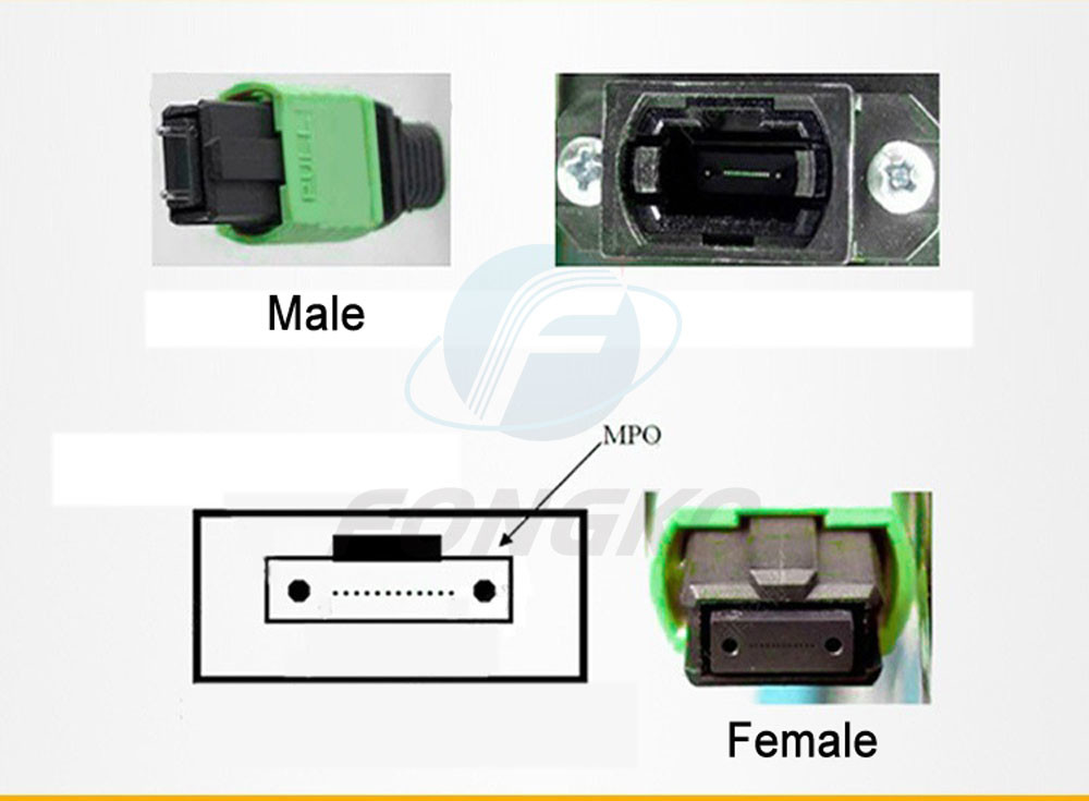 Best Price MPO Female to 8 12 24 Cores LC UPC Single Mode Breakout Cable