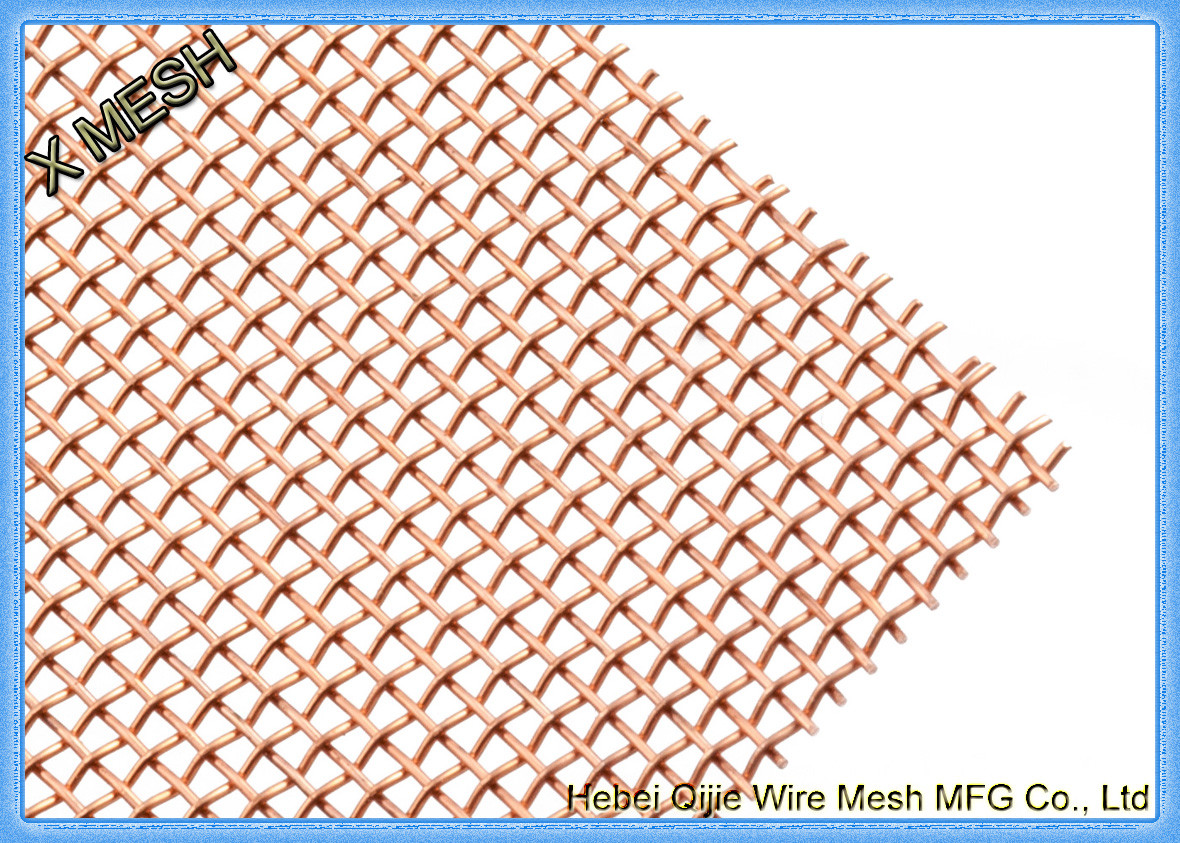 Pure Copper Woven Wire Mesh 