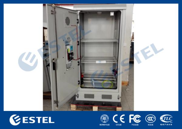 Heat Insulation PEF Battery Storage Cabinet Outdoor Rack Enclosure 3 Shelves