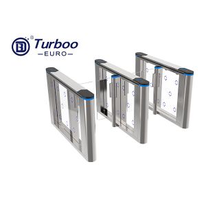 High Speed Aesthetical Design Swing Barrier Turnstile 6 Pairs Infrare Sensor