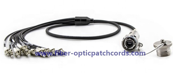 FTTA Base station J599 to LC 12/24 Fiber Cores Fiber Optic Patch Cord Military
