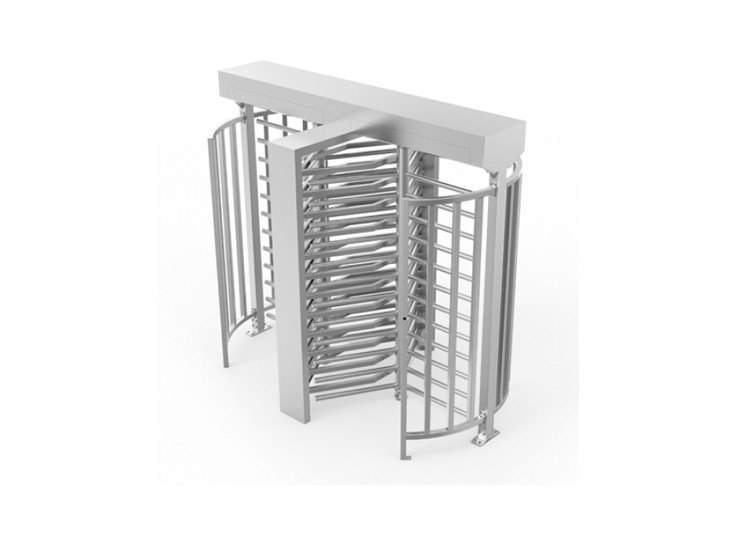 Full Height Bi Directional SS304 Pedestrian Turnstile Gate 0.2s