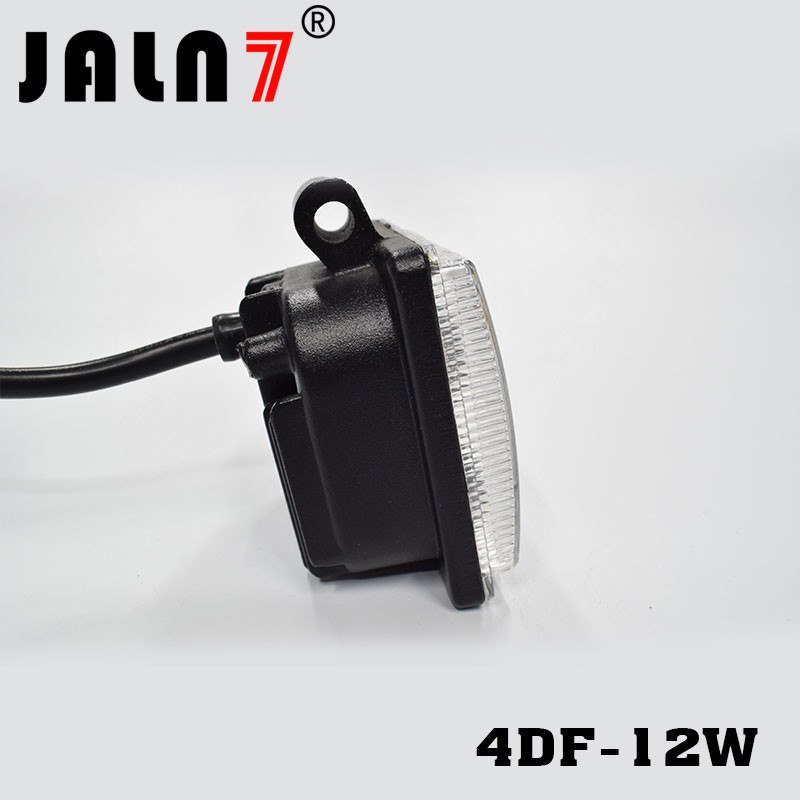 Led Work Light JALN7 12W 4D Lens Car Driving Lights Fog Light Off Road Lamp Car Boat Truck SUV JEEP ATV Led Light