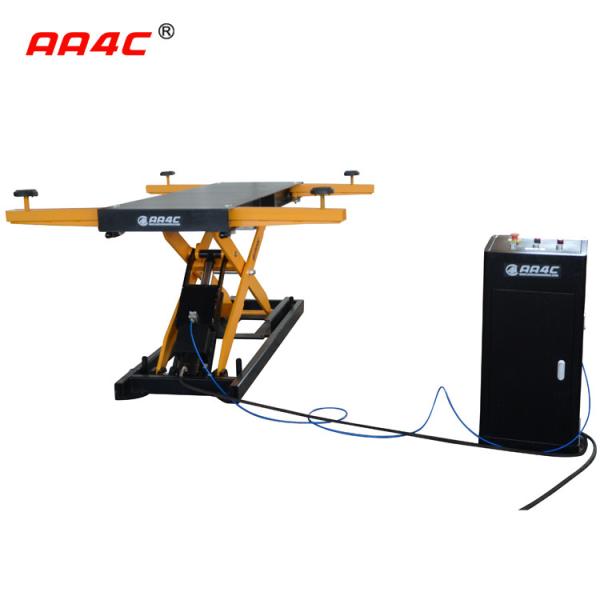AA4C Automobile Scissor Lift In Ground Car Lift For Spray Booth Floor Scissor