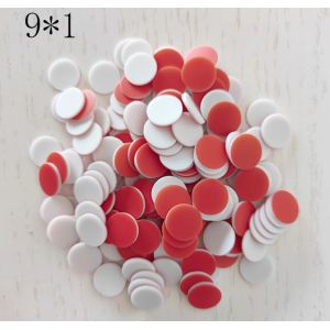 White Oil Resistant PTFE Silicone Washer with PH Range 0-14 and Tensile Strength