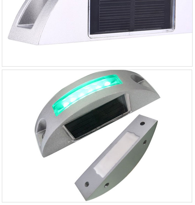 High Visible Aluminum LED Solar Driveway Reflectors Road Studs For Road Marking