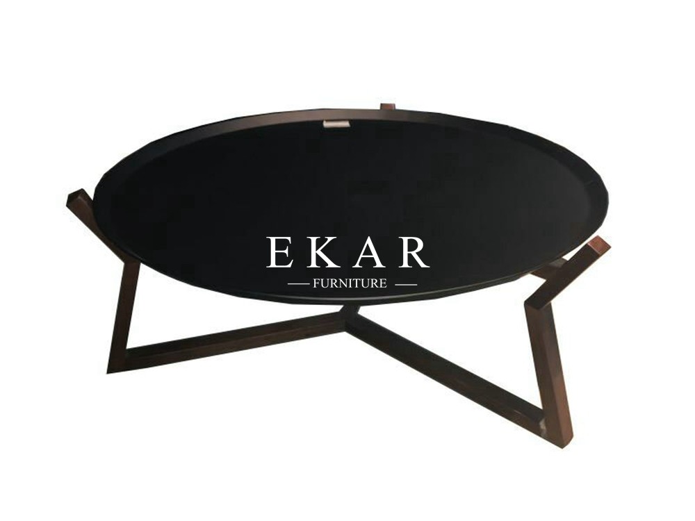 Square Ash Wood Frame White Marble Top Center Modern Coffee Table with Drawer