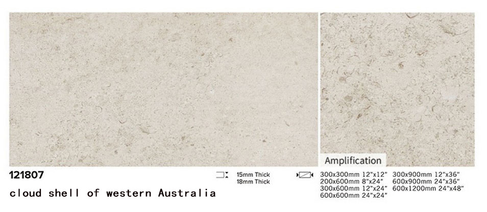 Light Yellow And Gray Durable And Wear-Resistant 1200x600x18mm Porcelain Floor Paving Tile For Garden And Courtyard