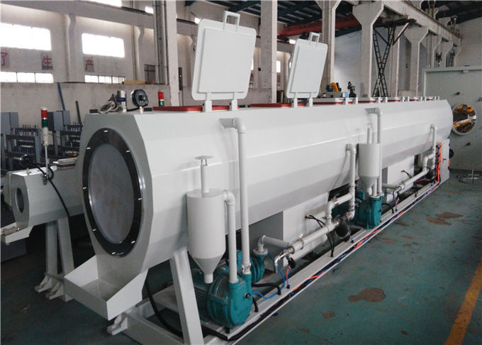 16 - 1200MM PP Pipe Extrusion Line With Single Screw Extruder Down Stream 0