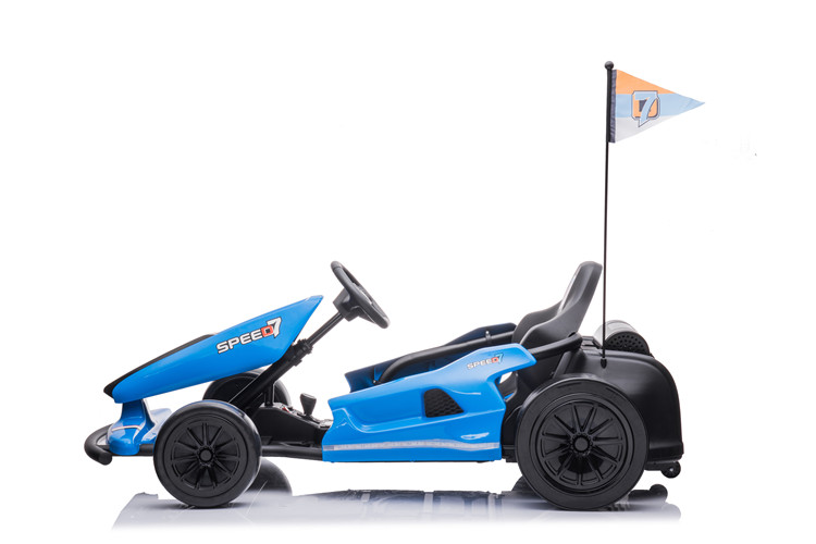 Direct Sale 12V/24V Electric Kart for Kids 2-4 Years Blue/Red/Yellow/White/Pink/Gray