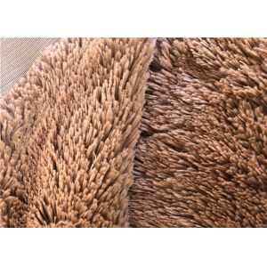 100% Polyester Spandex Long Pile PV Plush Fabric Knitting