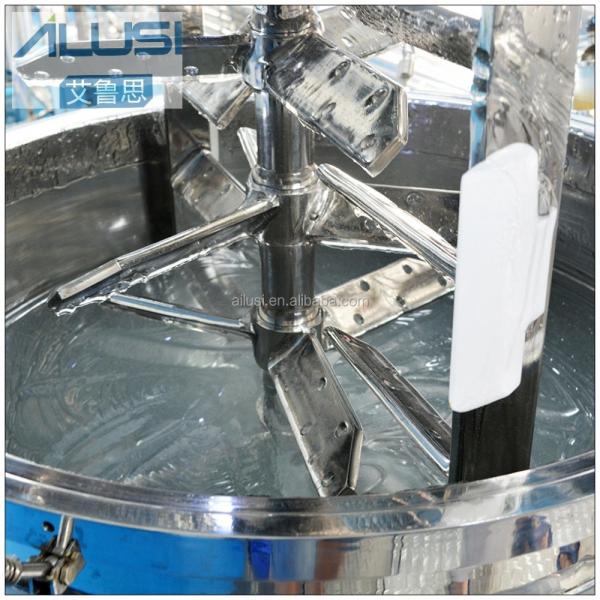 Cream Making Machine Hydraulic Homogenizer High Shear Mixer Vacuum Emulsifying