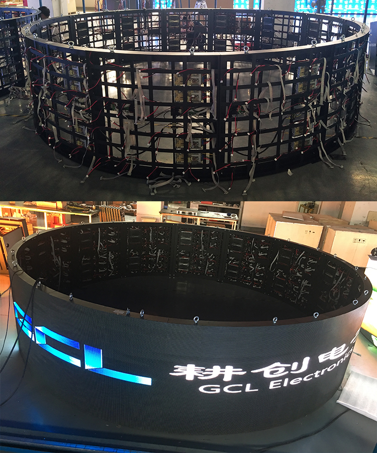 OEM Customizable P3.91 LED Outdoor Display Screen With CE ROHS FCC Certified