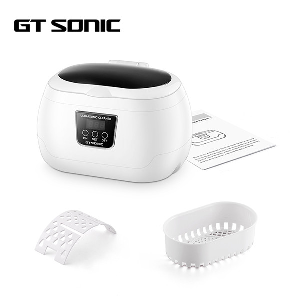 180s Ultrasonic Ring Necklace Glasses Cleaner Machine 600ml Sonicator