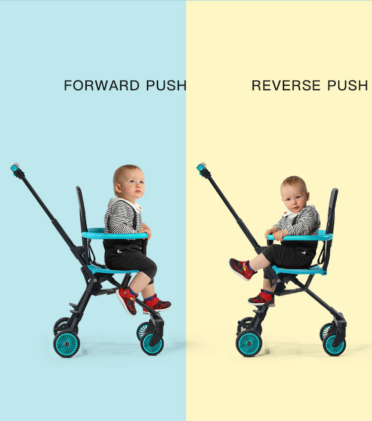 Foldable Lightweight Strollers Travel Pushchair Kids Trolley Baby Stroller