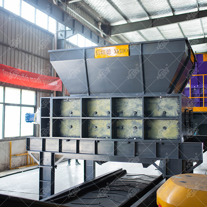 Garbage Shredding Machine Solid Waste Shredder For Sofa Mattress Furniture Solid Waste Dispose Plant