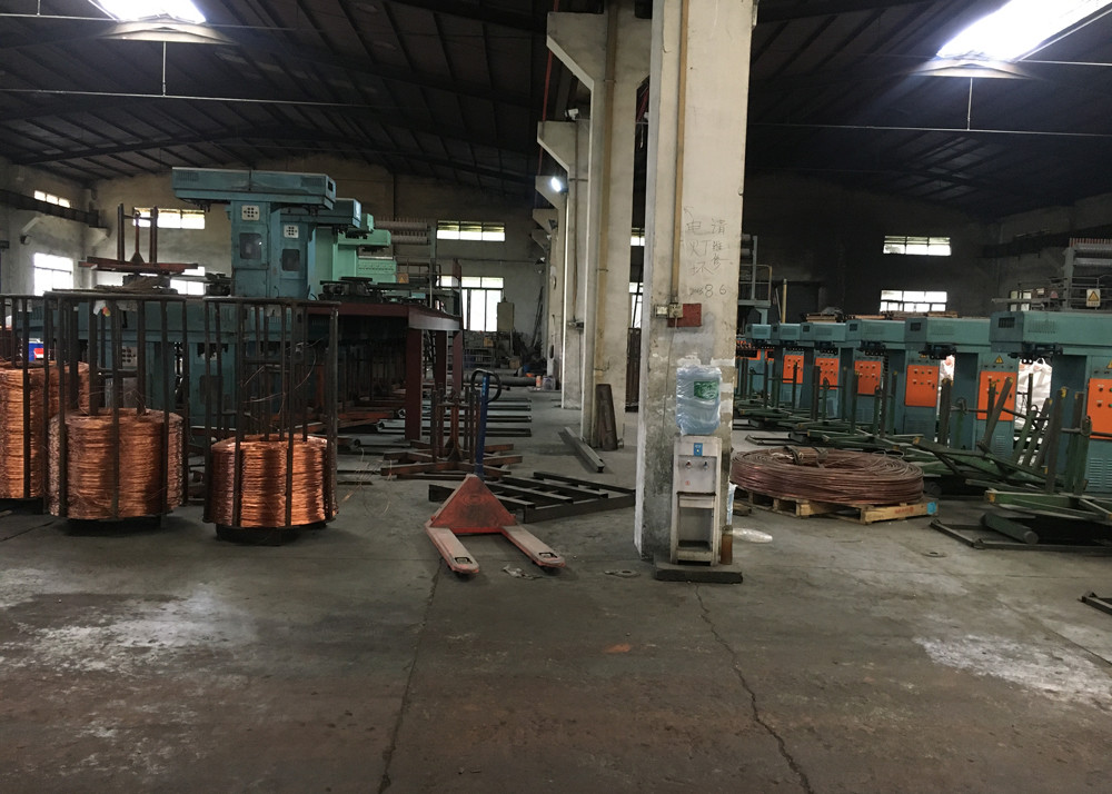 6000 Tons 8mm Continuous Copper Rod Casting Machine Oven Proction Line