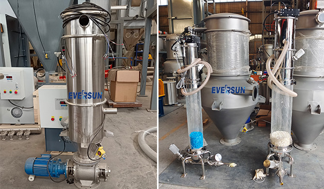 Hygienic Design ZKS Continuous Vacuum Conveyor Powder Granular Material Handling