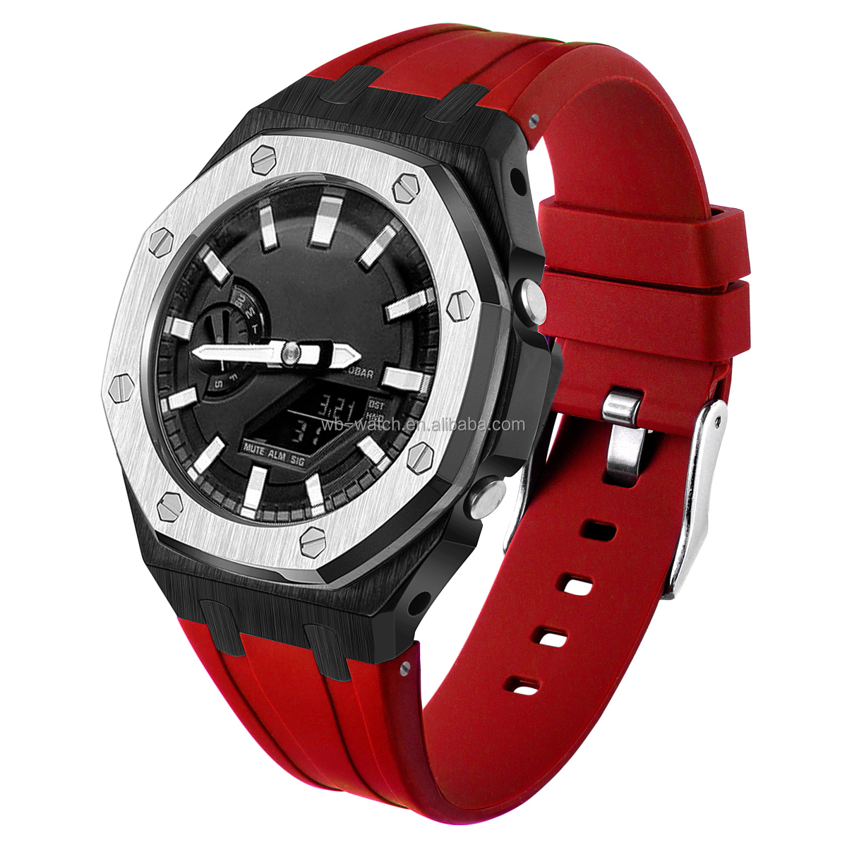Casio Watch Modified Case Luxury Value Ga2100 Oem Silicone Band Metal Modification Mod Kit