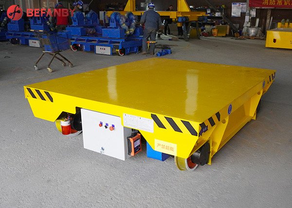 Factory Electric 55t Transfer Cart On Rail
