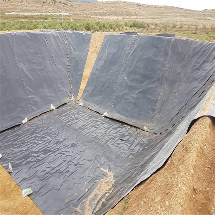 Smooth Textured Surface 1.5mm HDPE Geomembrane for Waterproof Plastic Dam 1.0mm