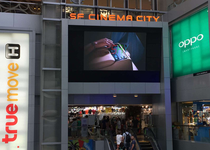 1R1G1B P10 SMD 3 in 1 Indoor Fixed LED Display / Programmable full color LED display screen