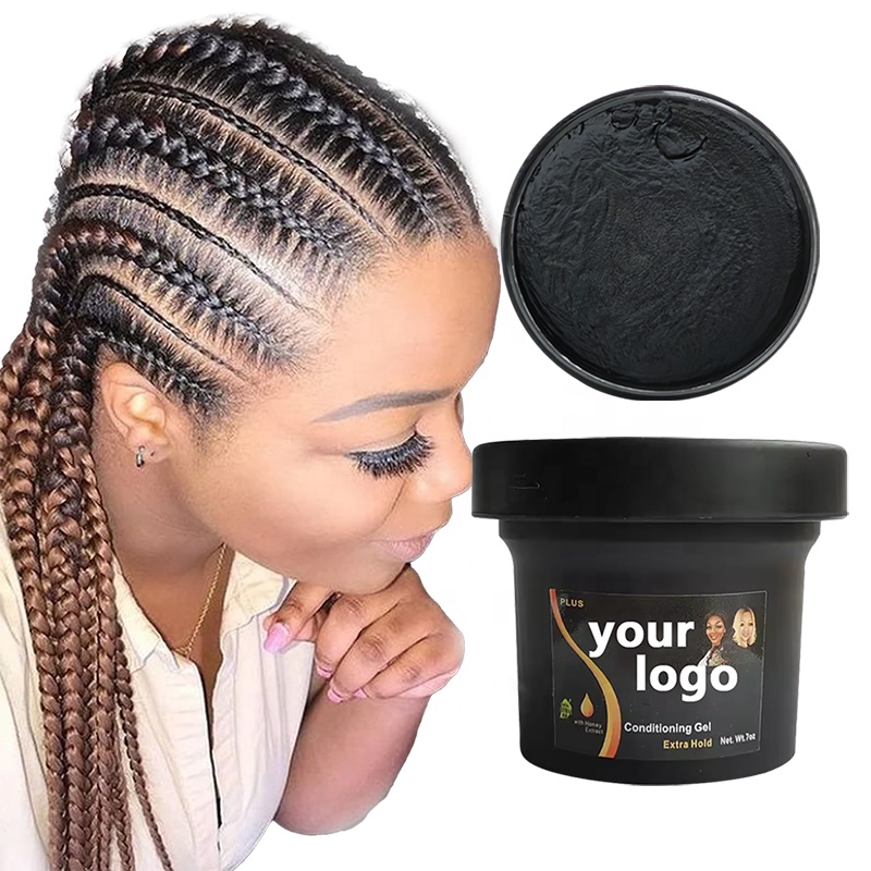 7oz Honey Extract Edge Control Conditioning Gel for 4C Hair Shine Jam Alternative