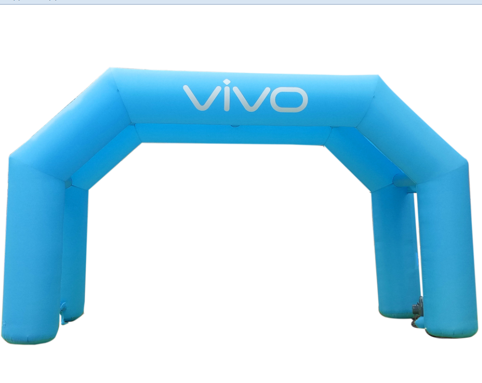 Outdoor Event Inflatable Finish Arch Waterproof With Custom Printing