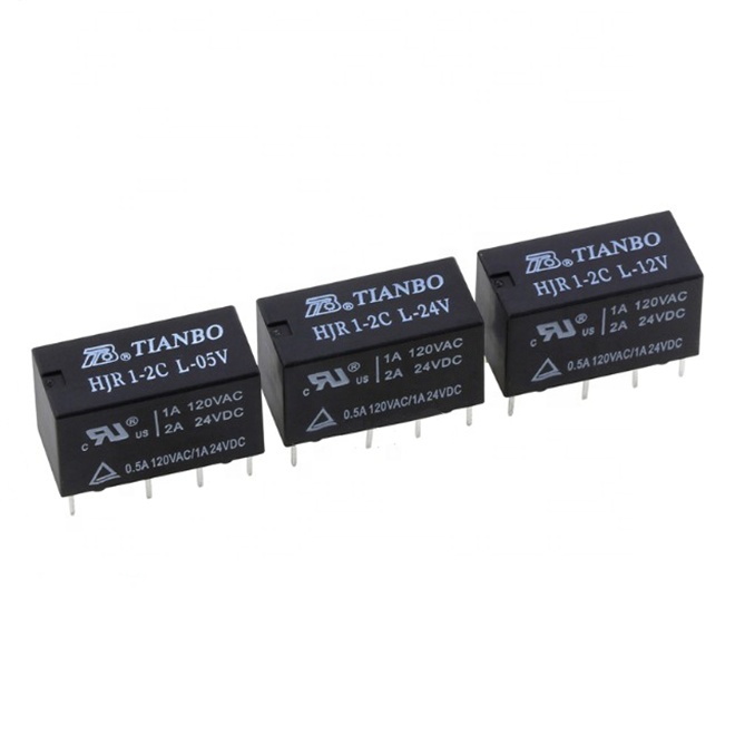 Hot selling relays HJR1-2C-L-05V HJR1-2C-L-12V HJR1-2C-L-24V 8pin DIP original