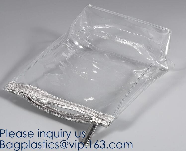 Custom Screen Printing Clear EVA k Bags Portable Travel MakeupToiletry Cosmetic Bag Packing Pouch, BAGEASE PACK
