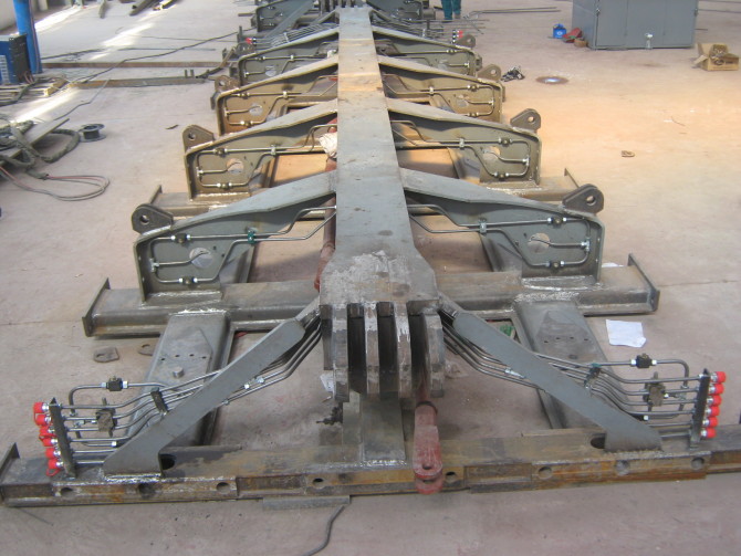 Truck Trailer 200 Ton 250 Ton-600 Ton Multi Axle Hydraulic Lowbed Lowboy Semi Trailer